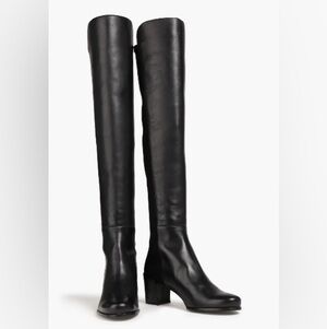Stuart Weitzman City Block Boot Black Size 8.5 | Over-the-Knee | Great Condition